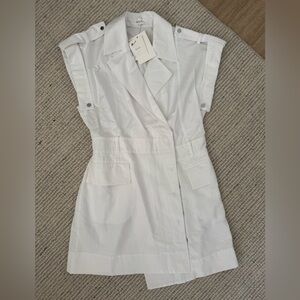 ALC Mini Cargo Wrap Dress